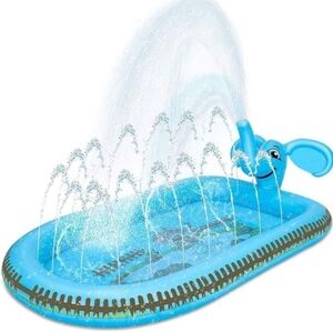 Sprinkler Splash Pad Pool 65" x 40" x 7" (Elephant shaped sprinkler)